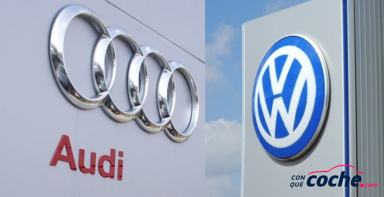 Imagen de las marcas Audi y Volkswagen