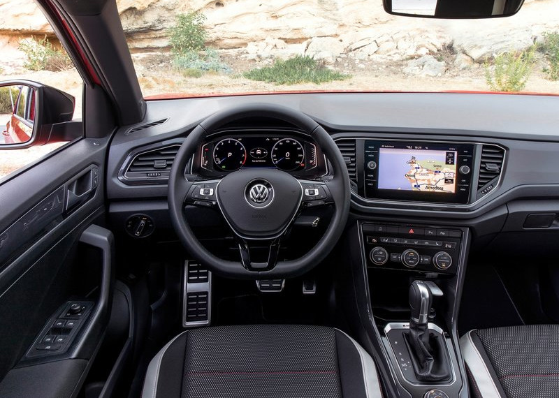 Interior del Volkswagen T-Roc